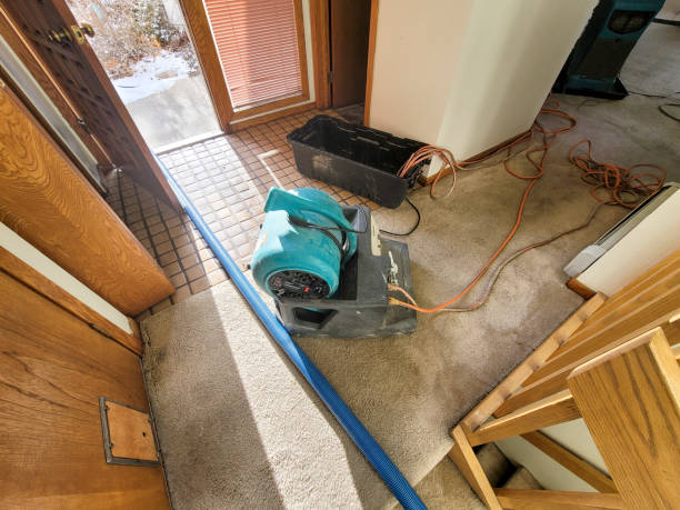 Water damage restoration process in HI